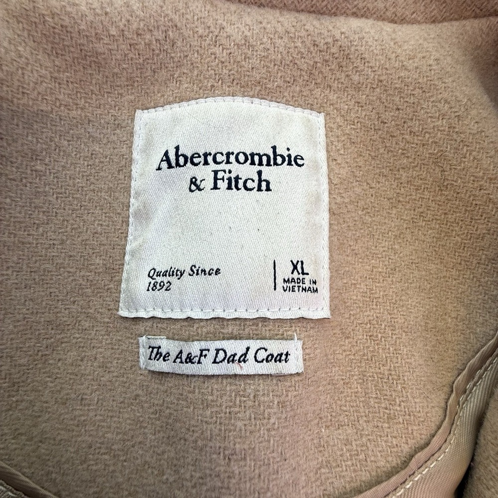 Abercrombie & Fitch Tan Trench Coat - Picture 8 of 10